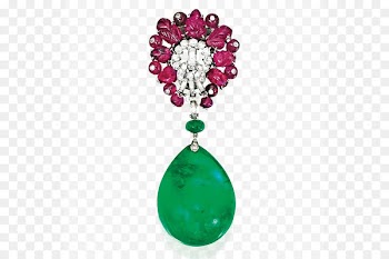 Earring Emerald Brooch Diamond Jewellery - Emerald earrings 