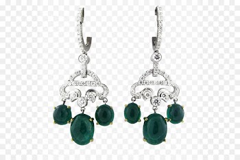 Earring Emerald Jewellery Jadeite - Emerald earrings 