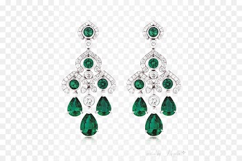 Earring Jewellery Emerald Fabergxe9 egg House of Fabergxe9 - Emerald earrings 