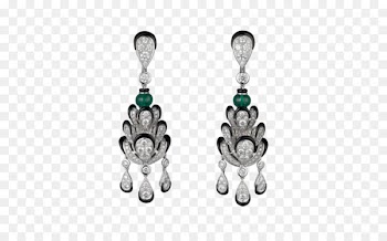 Earring Jewellery Gemstone Diamond - Emerald earrings 