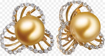Earring Pearl - Earrings,earring 