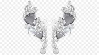 Earring Pearl Jewellery Swarovski AG Gemstone - Swarovski Jewelry Gemstone Earrings 