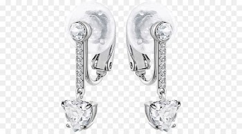 Earring Swarovski AG Jewellery Necklace Gemstone - Swarovski jewelry ear clip earrings 