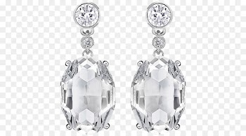 Earring Swarovski AG Jewellery Necklace Vintage clothing - Swarovski Jewelry Gemstone Earrings 