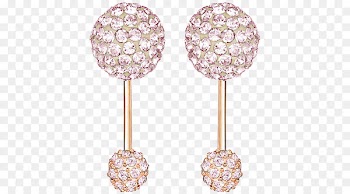 Earring Swarovski AG Jewellery Pink Gold - Swarovski Jewellery Swarovski jewelry earrings earrings 
