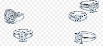 Earring Tiffany & Co. Engagement ring Wedding ring Jewellery - Tiffany diamond diamond ring series 