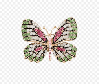 Earring, Tshirt, Brooch, Butterfly, Insect PNG