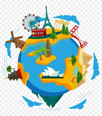 Earth Clip Art - World Travel Clipart Png