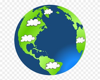 Earth Cloud Clip Art At Clker Com - Earth Cloud Clip Art At Clker Com