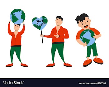 earth day characters collection