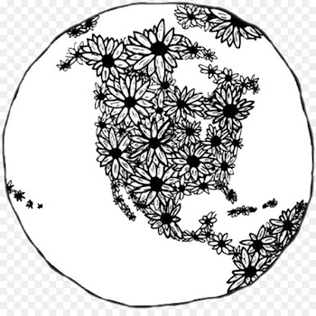Earth, Drawing, Art, Line Art, Leaf PNG