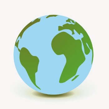 Earth globe clipart, illustration vector. | Free Vector - rawpixel