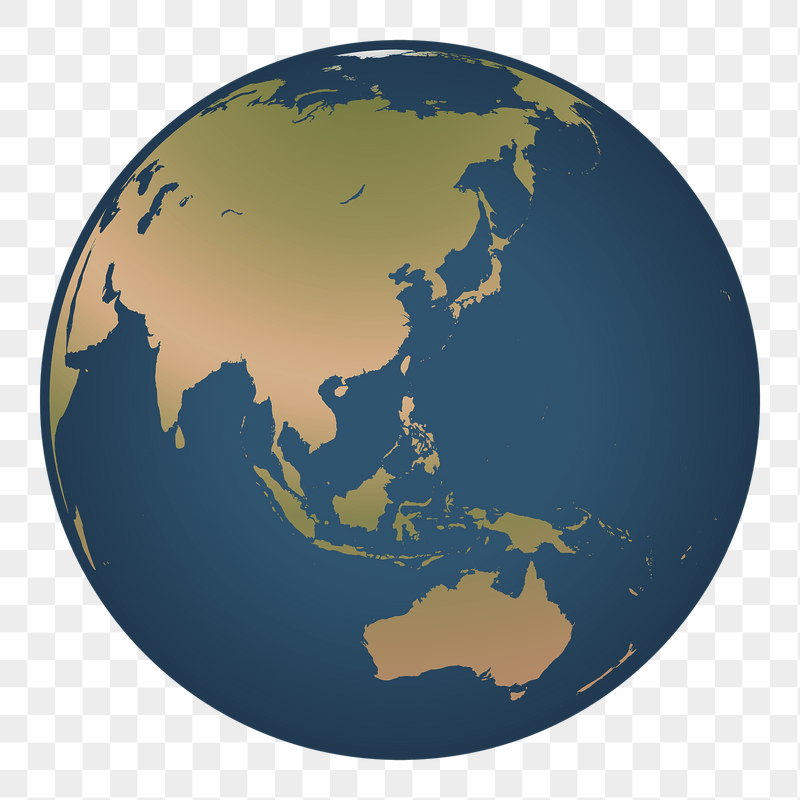 Earth globe png sticker illustration, | Free PNG - rawpixel