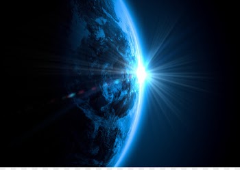 Earth Hour Planet Stock photography - Space in the planet emitting light material 