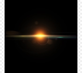 Earth Light Atmosphere Sky Astronomy - orange lense flare 
