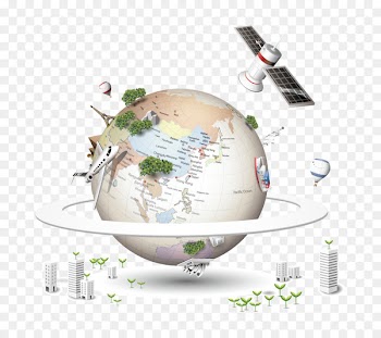 Earth Natural satellite Icon - Technological sense Earth 