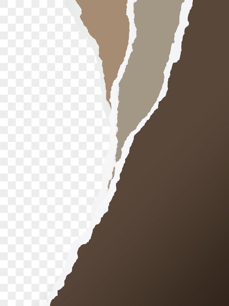 Earth tone png border, torn | Free PNG - rawpixel