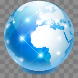 Earth World Network Browser Internet Globe / Human o2 / 256px / Icon ...