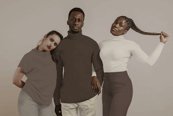 Earthy turtleneck sweater mockup, Autumn | Free PSD Mockup - rawpixel