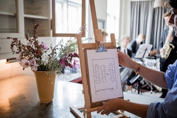Easel on Table
