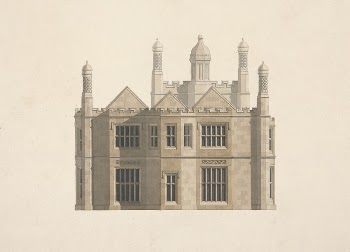 East Front Elevation of a Proposed | Free Photo - rawpixel
