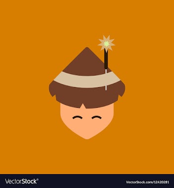 East man of Chinese new year vector image
