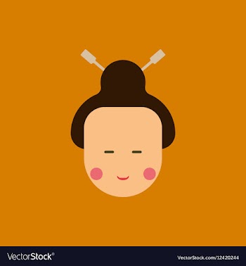 East woman of Chinese new year vector image