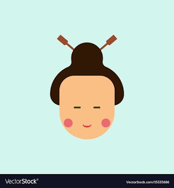 East woman of chinese new year vector image