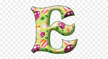 Easter Alphabet Letters