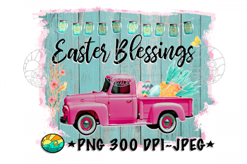 Easter Blessings- PNG for Sublimation