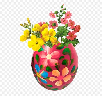 Easter Blog Merveille - Easter Egg Vase PNG Clipart Picture 