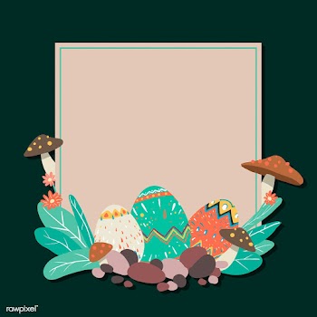 Easter border illustration | Free stock vector - 563594