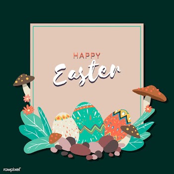 Easter border illustration | Free stock vector - 563595
