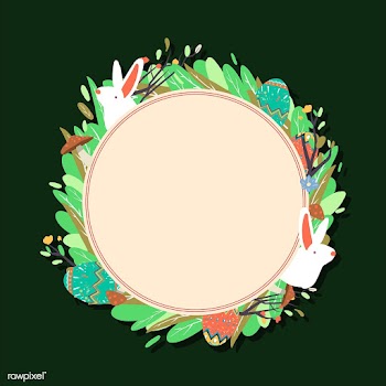 Easter border illustration | Free stock vector - 563596