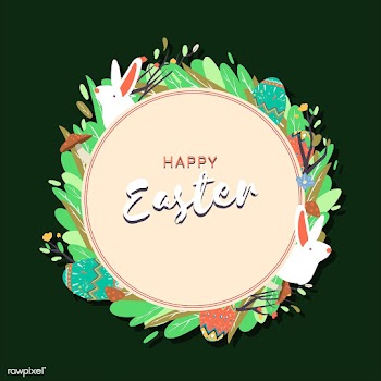 Easter border illustration | Free stock vector - 563597