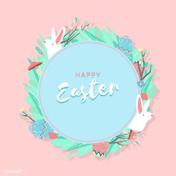 Easter border illustration | Free stock vector - 563608