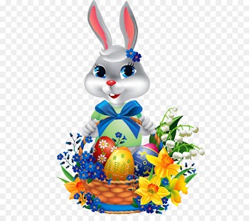Easter Bunny Basket Easter egg Clip art - Baskets, rabbit 