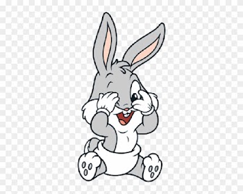 Easter Bunny Bugs Bunny Rabbit Baby Bunnies Clip Art - Cartoon Baby Bugs Bunny
