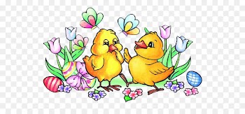 Easter Bunny Chicken Easter egg - Easter cute chick 