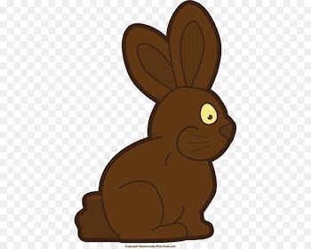 Easter Bunny Chocolate bunny Chocolate cake Clip art - Chocolate Cliparts 