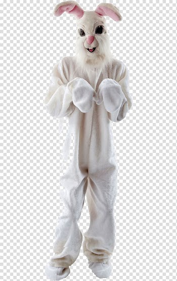 Easter Bunny Costume party Rabbit, Easter transparent background PNG clipart