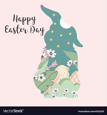 easter bunny cut out design