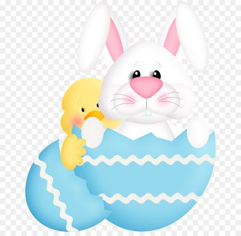 Easter Bunny Domestic rabbit Foundation piecing - vierta el conejito de pascua 