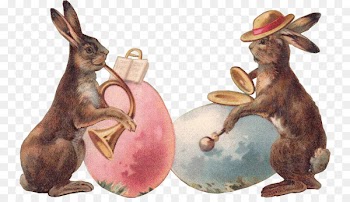 Easter Bunny Domestic rabbit Victorian era Hare - rabbit 