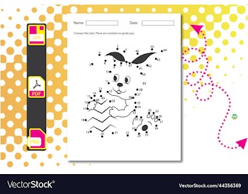 easter bunny dot to dot