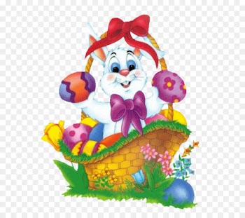 Easter Bunny Easter basket Clip art - easter 