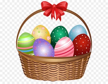 Easter Bunny Easter basket Clip art - Easter Basket Clip Art Image 