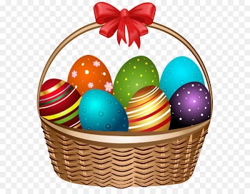 Easter Bunny Easter basket Clip art - Easter Basket Transparent PNG Clip Art Image 