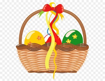 Easter Bunny Easter basket Clip art - Easter Basket with Eggs PNG Clipart Picture 