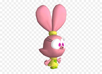 Easter Bunny Easter egg Balloon Pink M - Explosion Models 